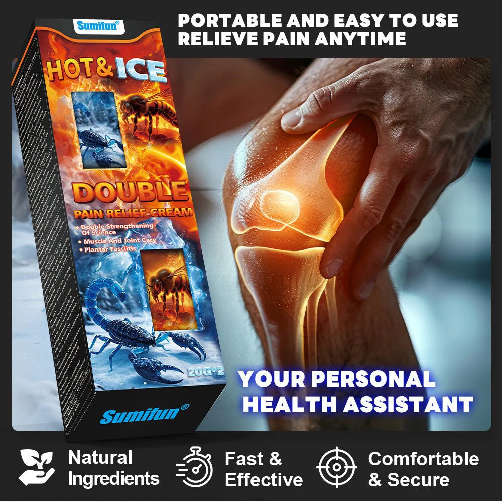 Sumifun - Hot & Ice Double Pain Relief Cream