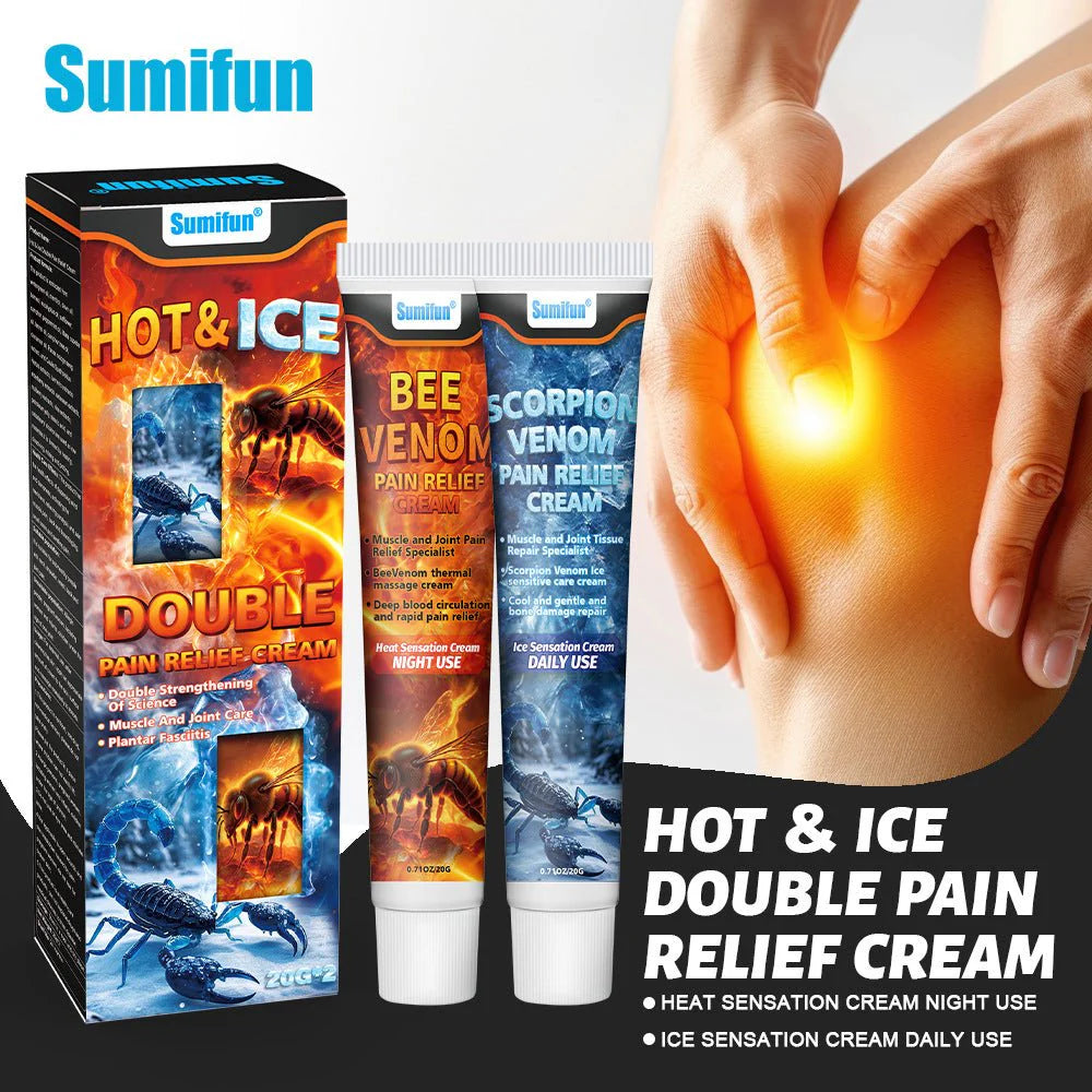 Sumifun - Hot & Ice Double Pain Relief Cream